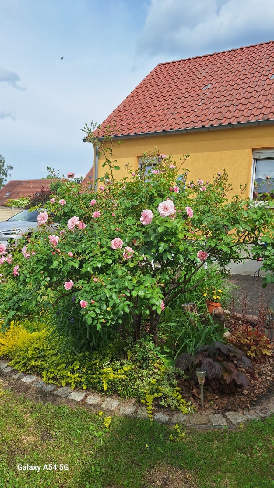 Sitzecke im Innenhof